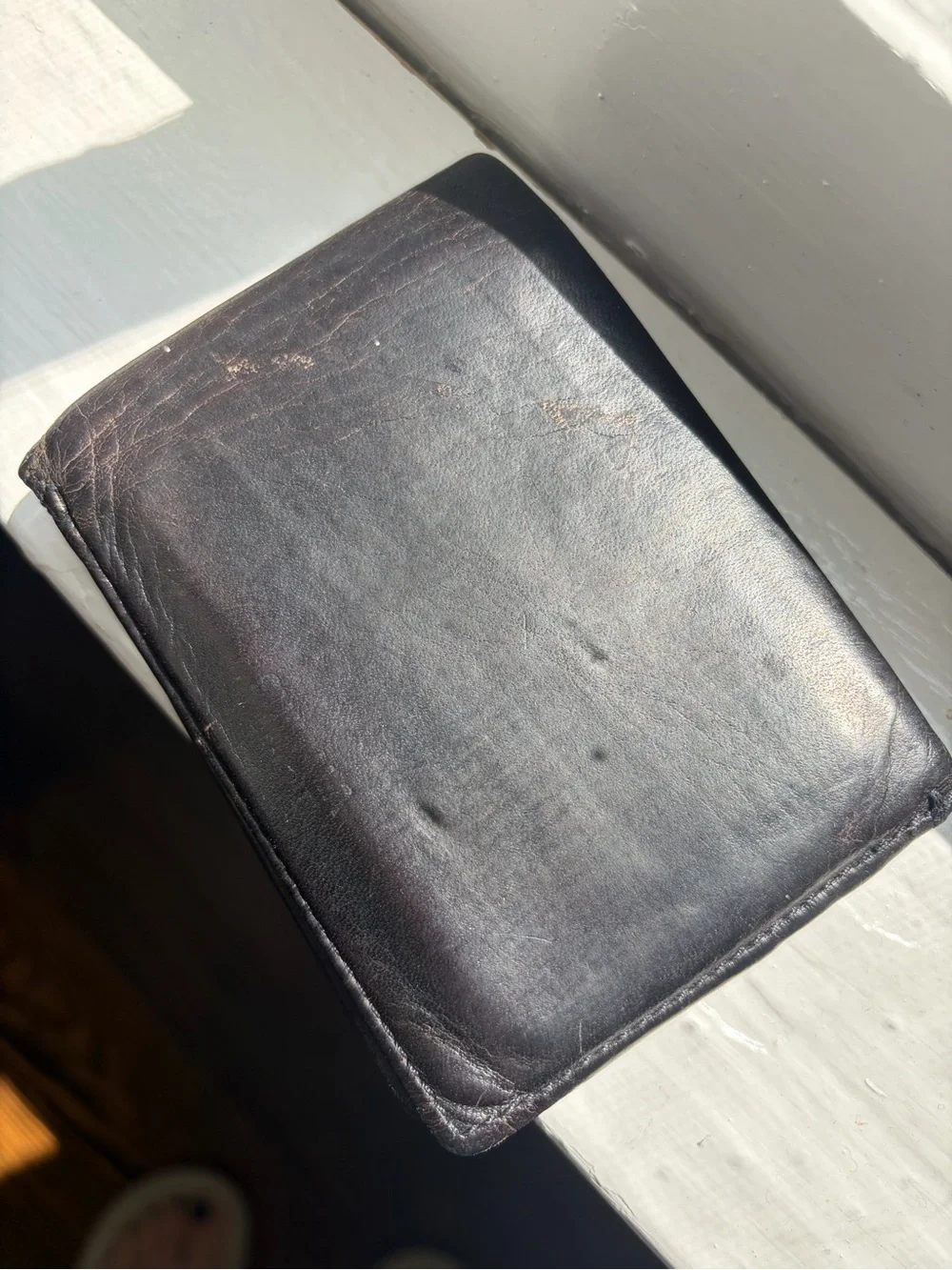 Shinola Men’s Bifold Navy Wallet